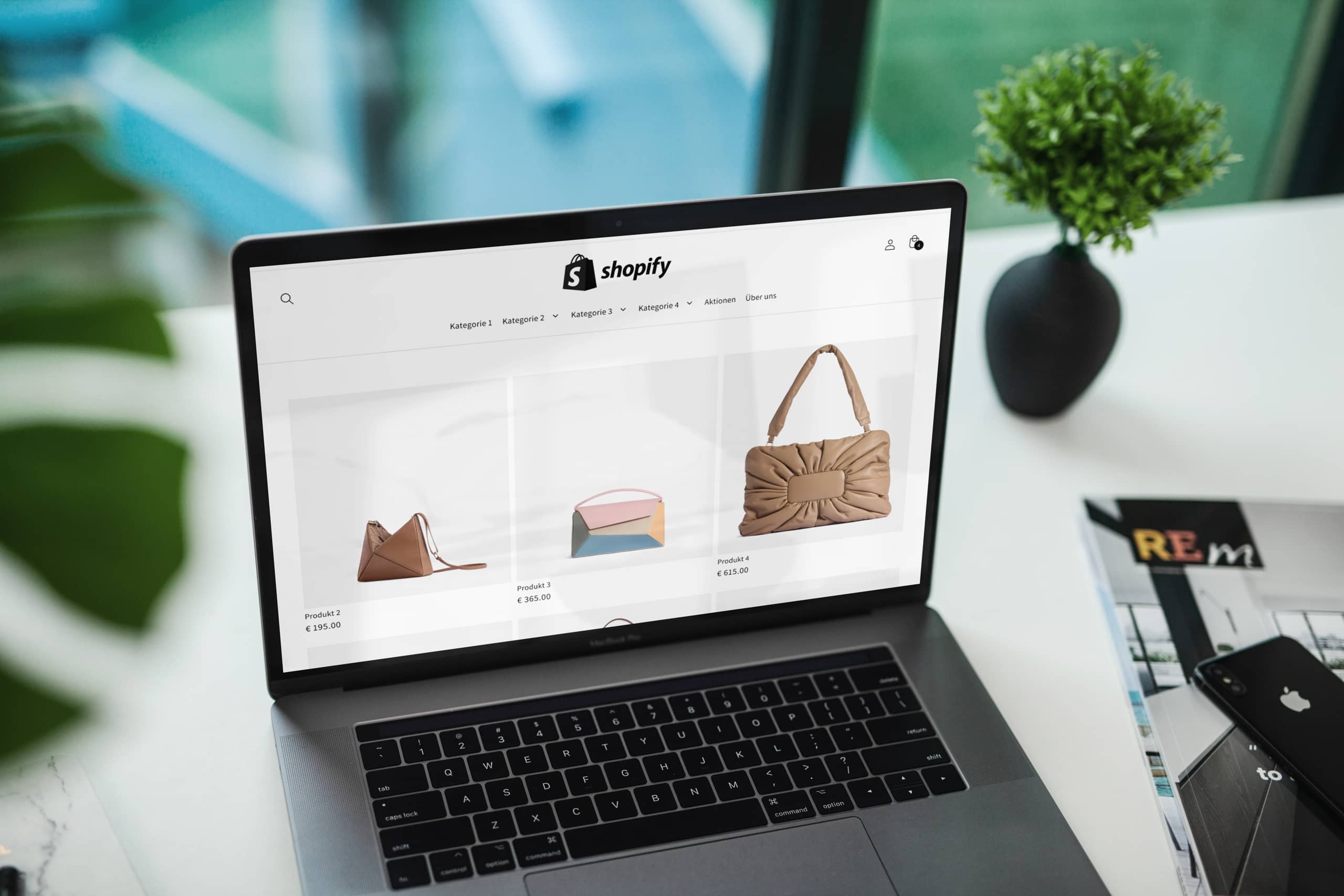 Online Shop mit Shopify